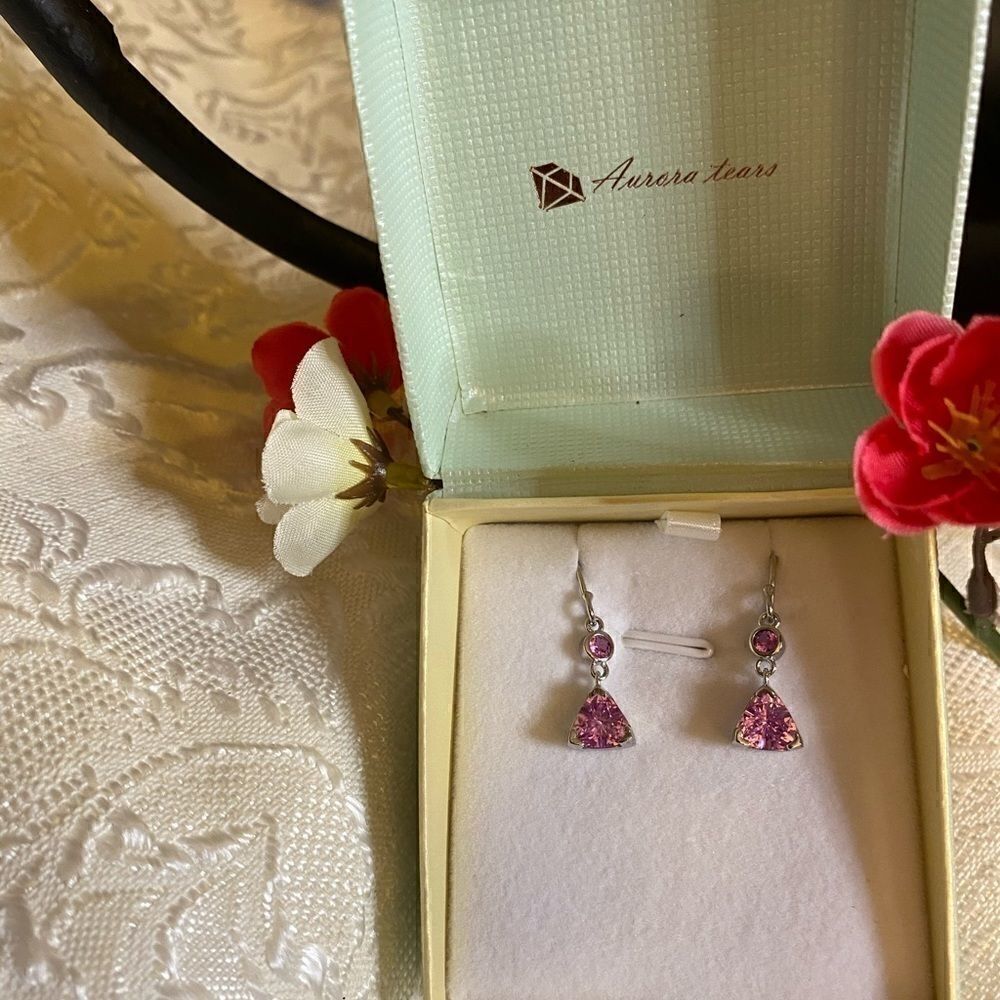🎀Aurora tears teardrop Earrings - Picture 6 of 8